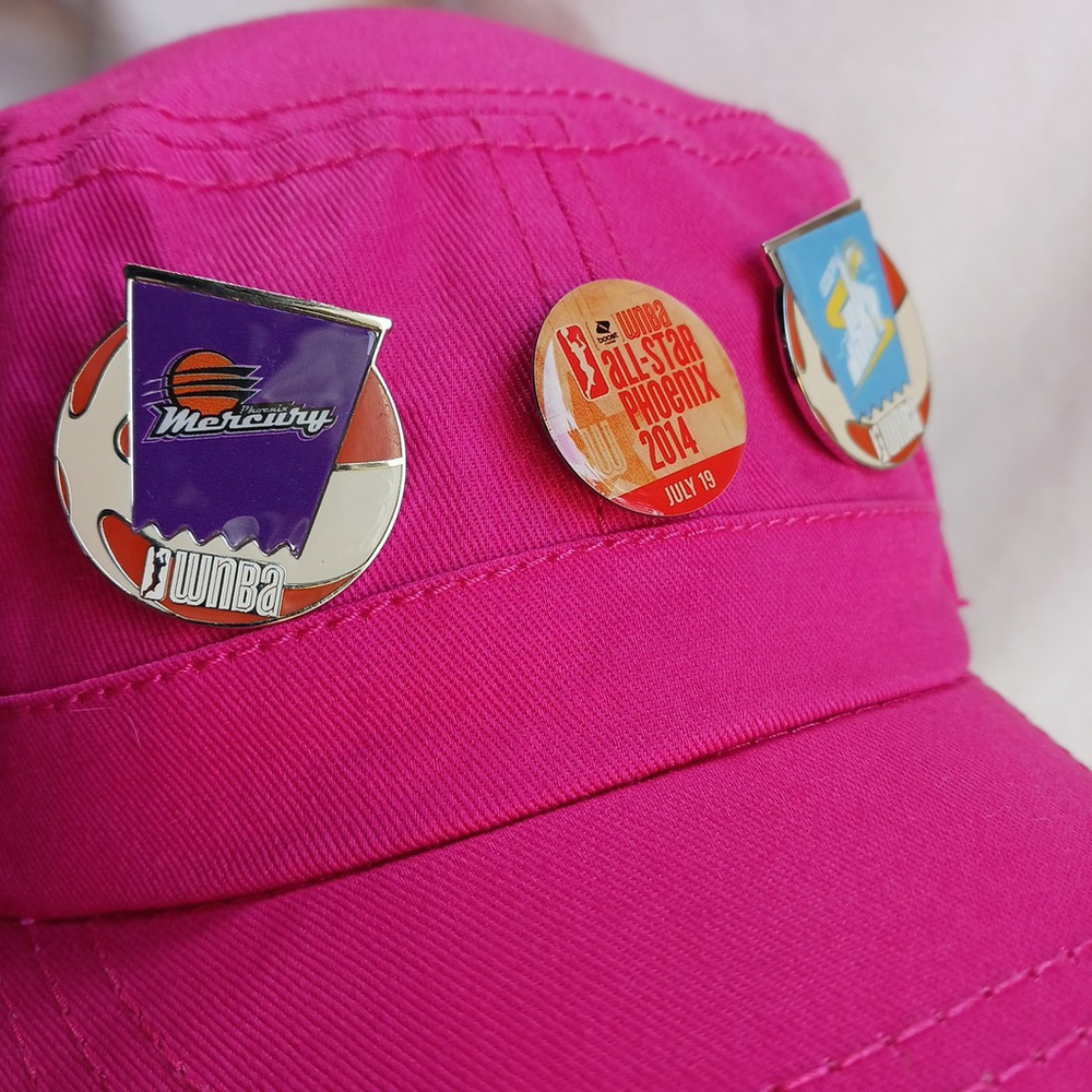 WNBA Pin Collection Hat All Star Phoenix 2014 - Picture 4 of 9